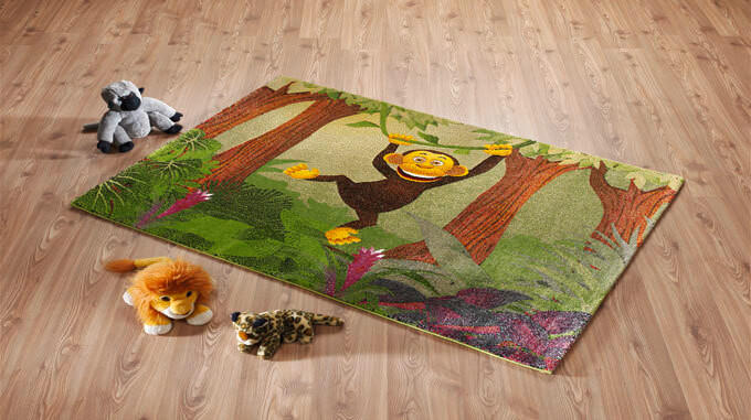 KINDERTEPPICH 80/150 cm  - Multicolor, Basics, Textil (80/150cm) - Ben'n'jen
