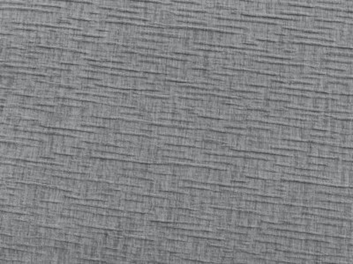 3-SITZER-SOFA LEONARD Struktur Dunkelgrau  - Dunkelgrau/Schwarz, MODERN, Kunststoff/Textil (274/77/109cm)