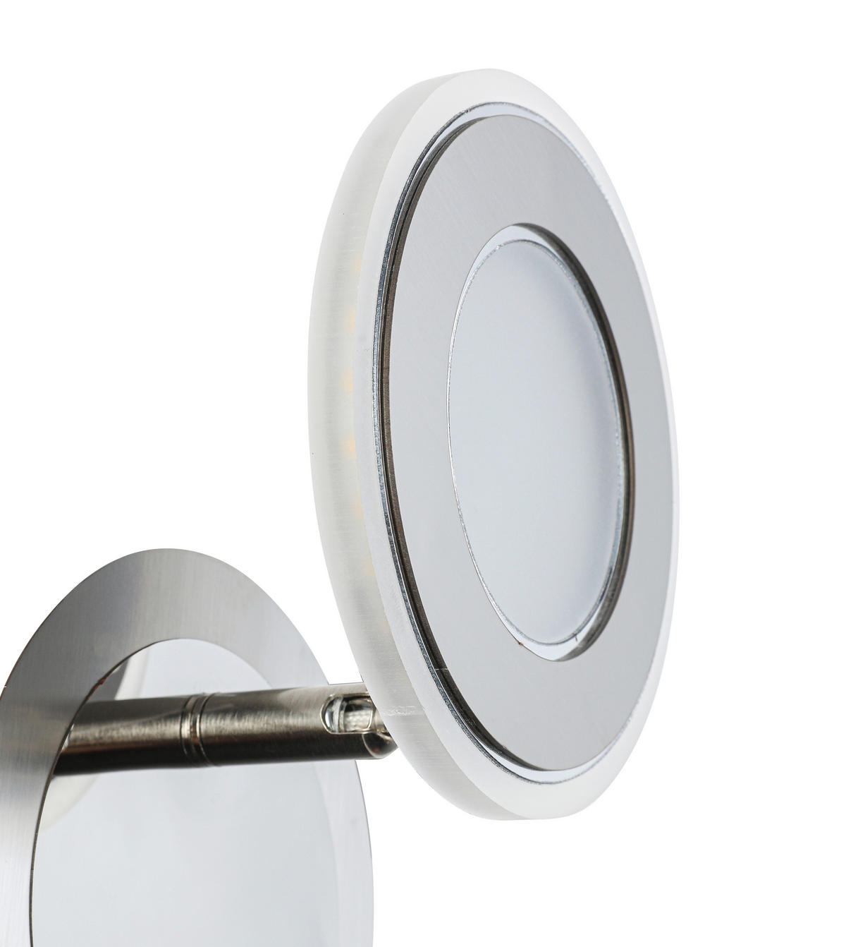 LED-SPOTLIGHT 12/9,5/19,4 cm   - kromfärg/nickelfärgad, Design, metall/plast (12/9,5/19,4cm) - Novel