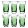 GLÄSERSET Vario 6-teilig  - Grün, KONVENTIONELL, Glas (280ml) - Leonardo