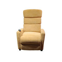 MASAŽNA FOTELJA 75/108-75/95-165 cm , siva  - siva, Dizajnerski, tekstil (75/108-75/95-165cm) - Xora