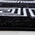 WEBTEPPICH 160/230 cm Plus Black Schwarz, Weiß  - Schwarz/Weiß, Design, Textil (160/230cm) - Novel