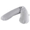 STILLKISSENBEZUG 190 cm   - Grau, Basics, Textil (190cm) - Theraline