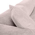 ECKSOFA  in Chenille Rosa  323/178 cm  - Schwarz/Rosa, MODERN, Kunststoff/Textil (323/178cm) - Carryhome