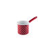 SCHNABELTOPF 0.75 L - Rot/Weiß, LIFESTYLE, Metall (23/12,70/12,40cm) - Riess SCHNABELTOPF 0.75 L - Rot/Weiß, LIFESTYLE, Metall (23/12,70/12,40cm) - Riess