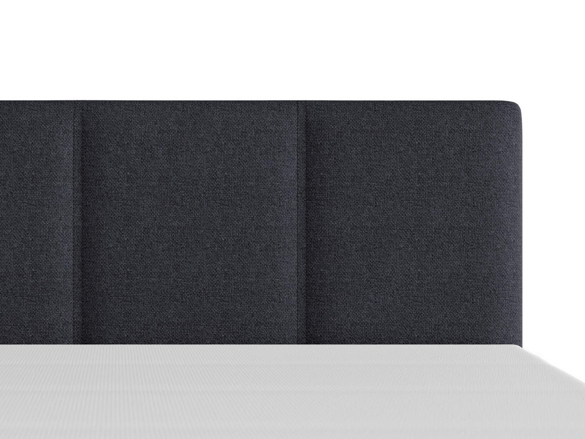 BOXSPRINGBETT 120/200 cm  in Anthrazit  - Anthrazit/Schwarz, MODERN, Karton/Holz (120/200cm) - MID.YOU