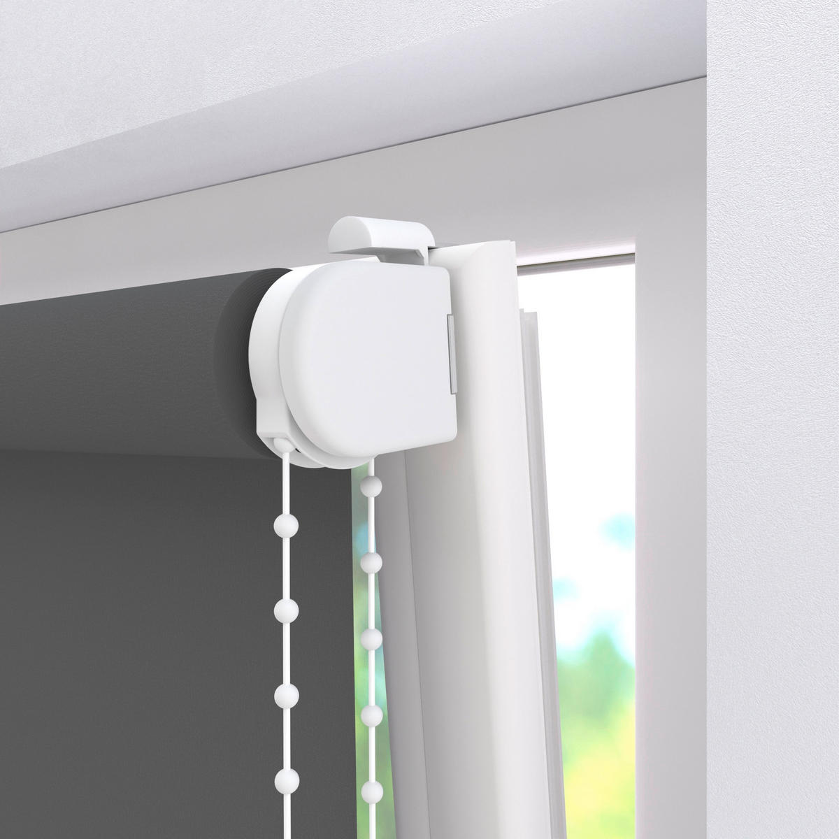 ROLLO  blickdicht  80/190 cm    - Anthrazit, Basics, Kunststoff (80/190cm)