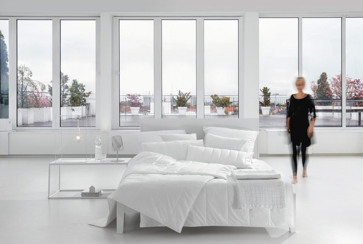 SOMMERDECKE 155/220 cm Allergo Protect  - Weiß, Basics, Textil (155/220cm) - Centa-Star