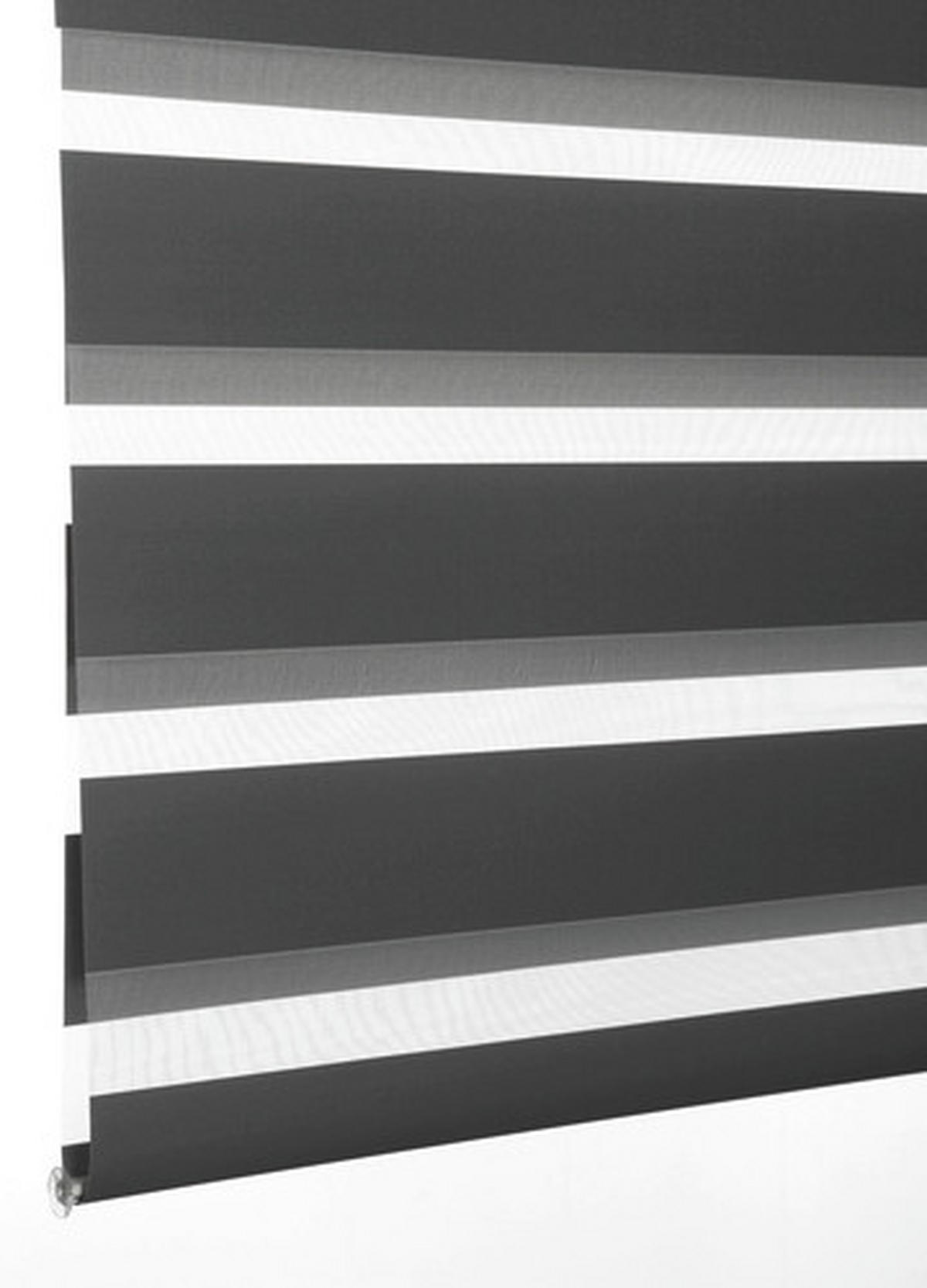 DUBBEL RULLGARDIN 100/150 cm  - grå, Basics, textil (100/150cm) - Schöner Wohnen