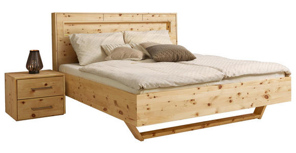 BETT 160/200 cm  in Zirbelkieferfarben  - Zirbelkieferfarben, Natur, Holz (160/200cm) - Valnatura