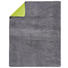 WOHNDECKE 150/200 cm Dunkelgrau, Grün - Dunkelgrau/Grün, Basics, Textil (150/200cm) - NOVEL