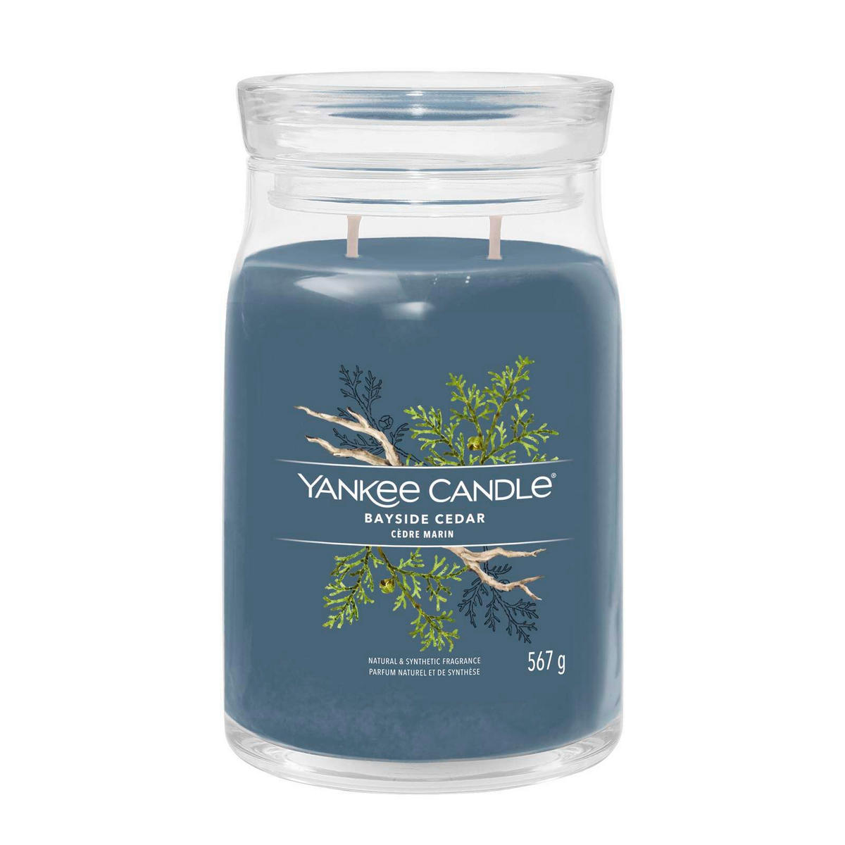 MIRISNA SVEĆA   - Osnovno, staklo (9,3/15,7/9,3cm) - Yankee Candle