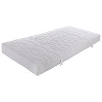 KOMFORTSCHAUMMATRATZE 90/200 cm  - Weiß, Basics, Textil (90/200cm) - Breckle