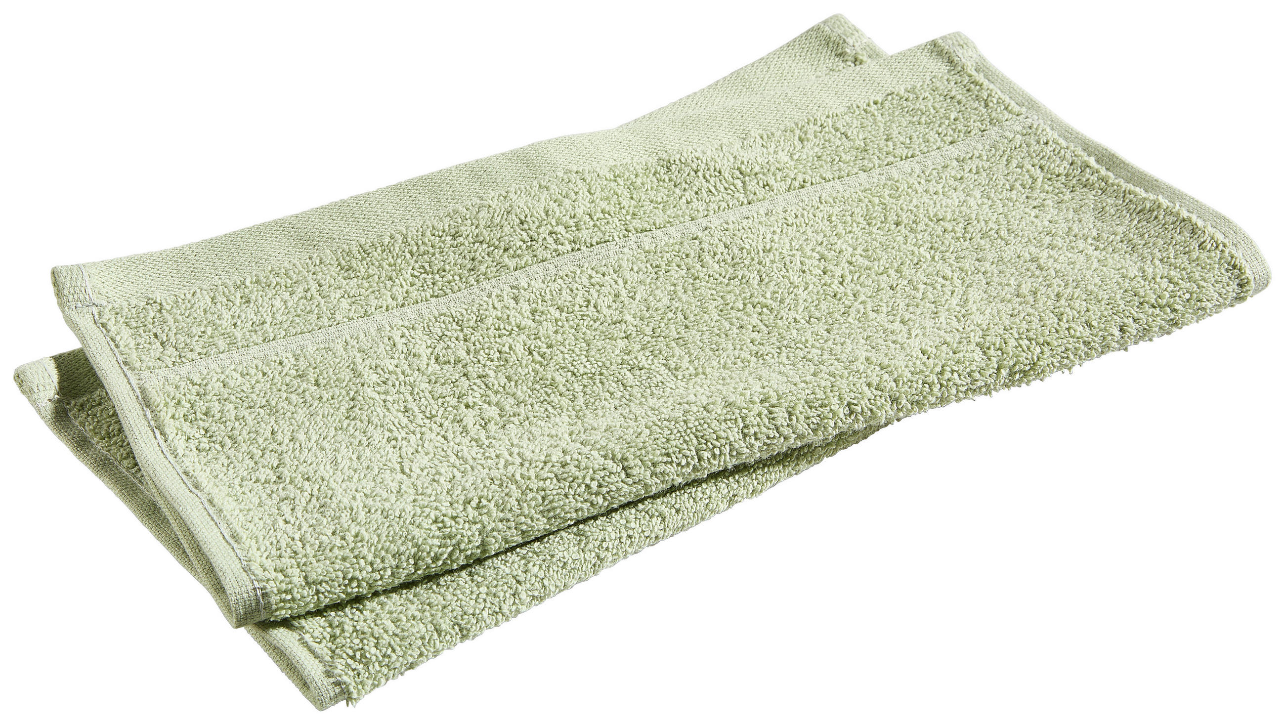 SEIFTUCHSET MAKI Salbeigrün 30/30 cm  - Salbeigrün, Basics, Textil (30/30cm) - Bio:Vio