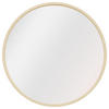 OGLEDALO ZIDNO  64,5/64,5/1,5 cm     - boje hrasta, Design, staklo/drvo (64,5/64,5/1,5cm)