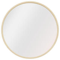OGLEDALO ZIDNO  64,5/64,5/1,5 cm     - boje hrasta, Design, staklo/drvo (64,5/64,5/1,5cm)