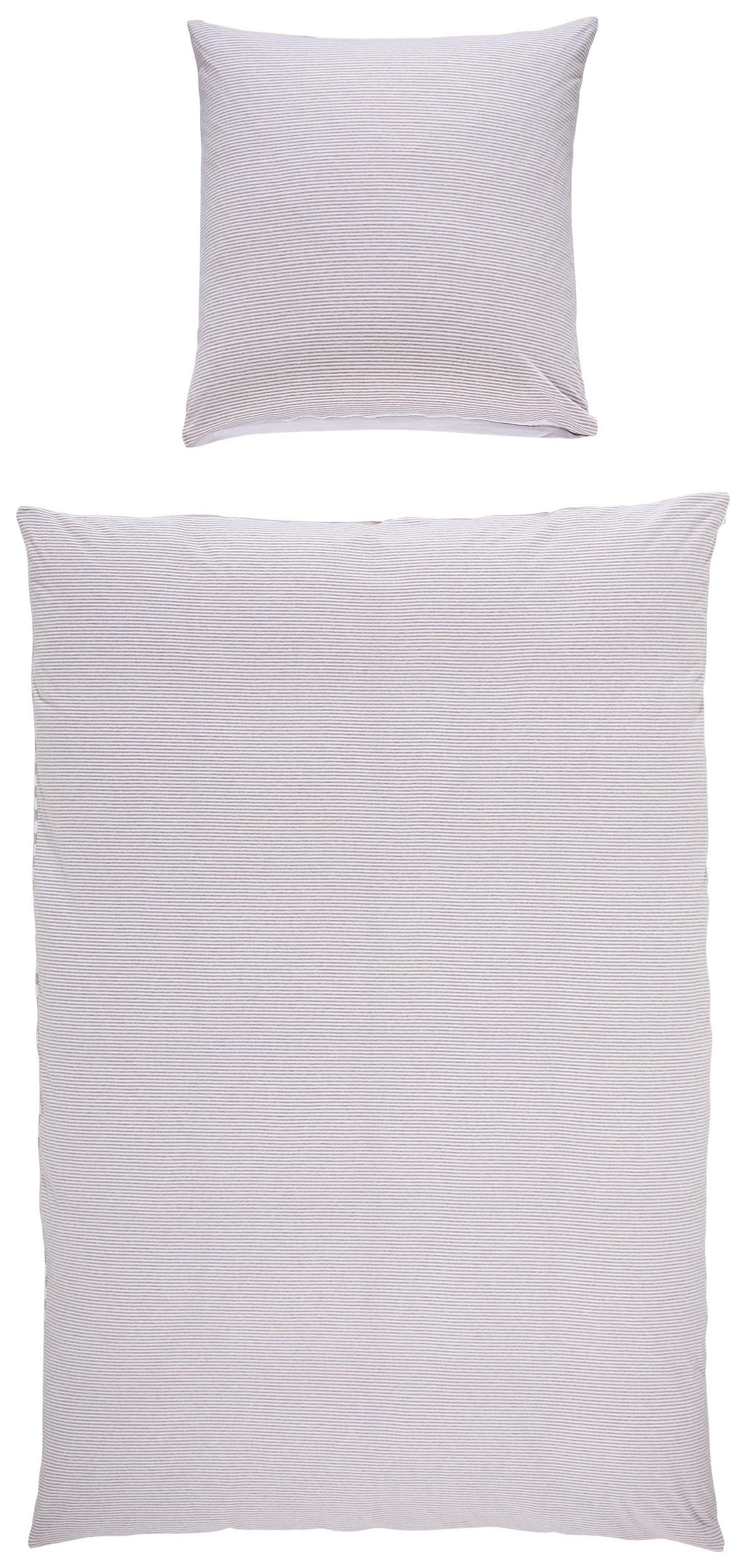 WENDEBETTWÄSCHE Jersey 200/200 cm  - Taupe, KONVENTIONELL, Textil (200/200cm) - Bio:Vio