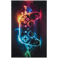 Covor Cu Țesătură Plată Velvet Game controller  - multicolor, Trend, plastic/textil (90/145cm) - Esposa