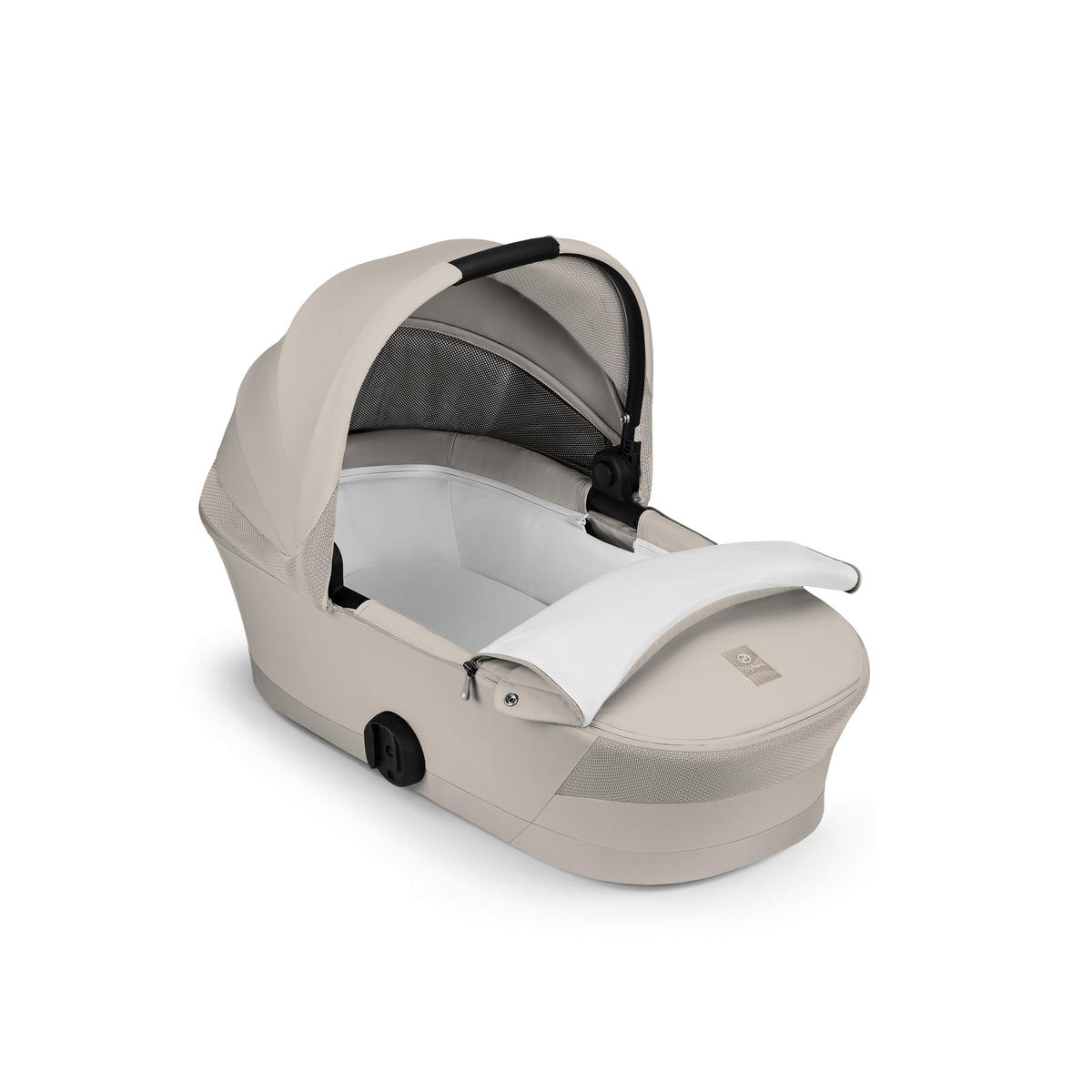 LIEGEWANNE Melio  - Hellgrau, Basics, Textil/Metall (85cm) - cybex GOLD