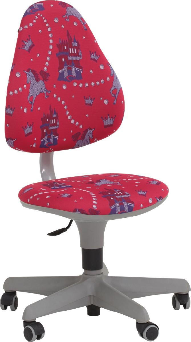 JUGENDDREHSTUHL Netzbespannung Blau, Lila, Pink  - Blau/Pink, Basics, Kunststoff/Textil (63/86-102/53cm) - Paidi