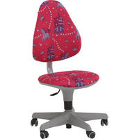JUGENDDREHSTUHL Netzbespannung Blau, Lila, Pink  - Blau/Pink, Basics, Kunststoff/Textil (63/86-102/53cm) - Paidi