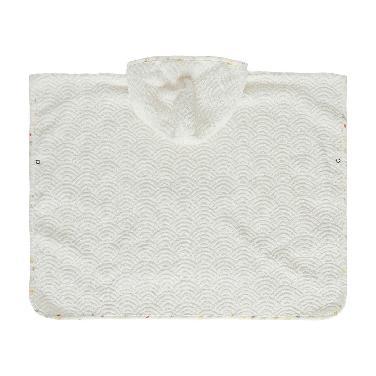 PONCHO  86/92   - Gelb/Weiß, Basics, Textil (86/92null) - Bebe Jou