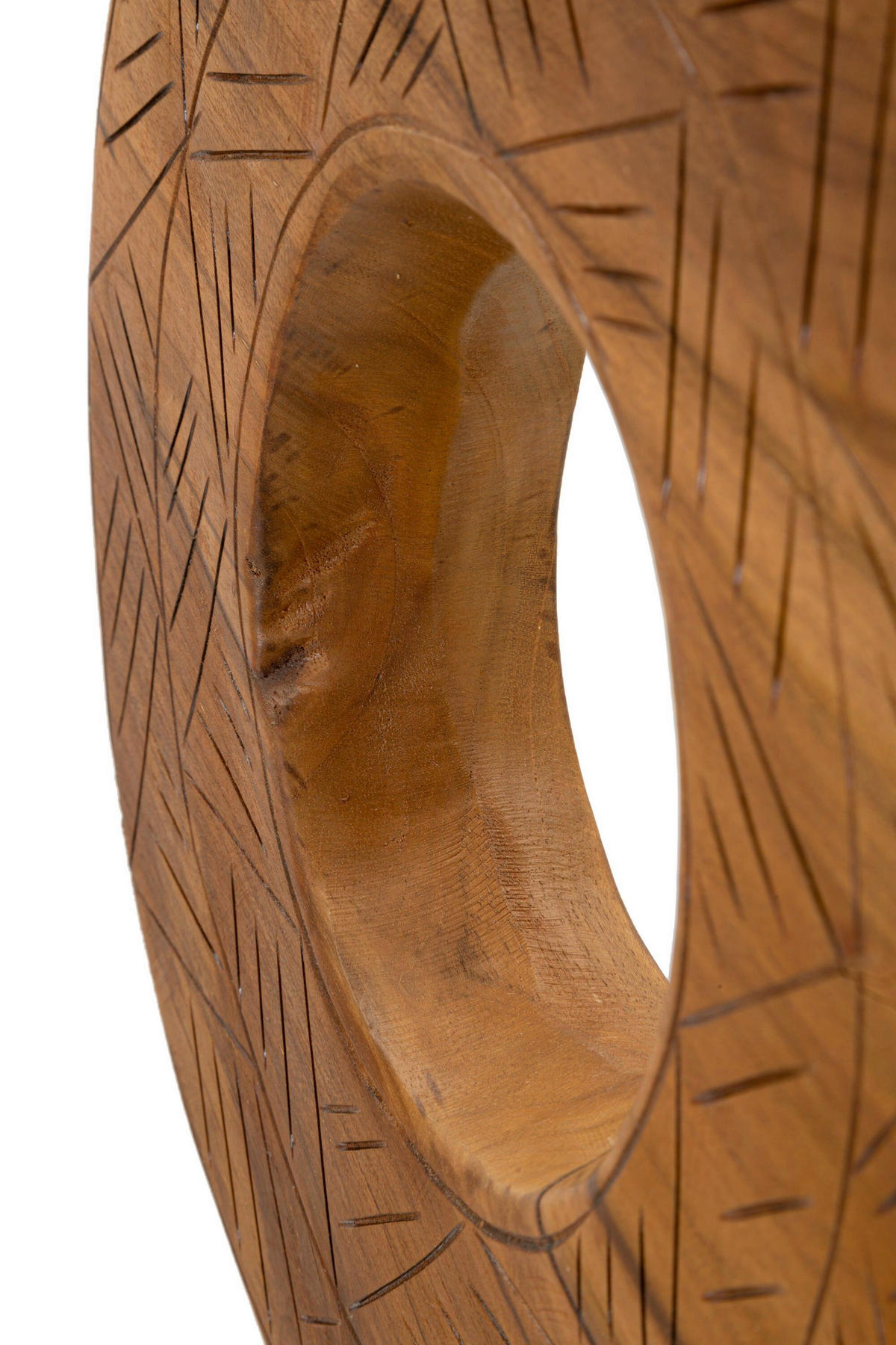 SKULPTUR - Braun, Basics, Holz (35/58/10cm)