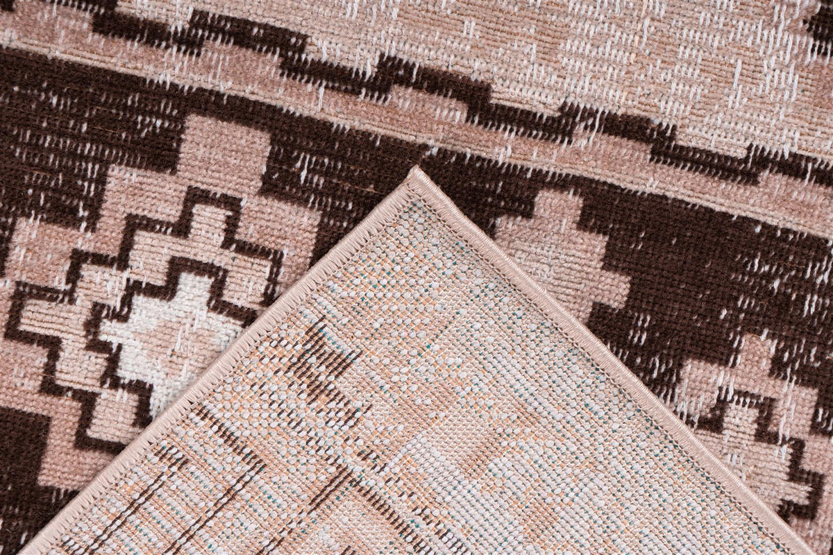 FLACHWEBETEPPICH 80/150 cm Taupe  - Taupe, Design, Textil (80/150cm) - Novel