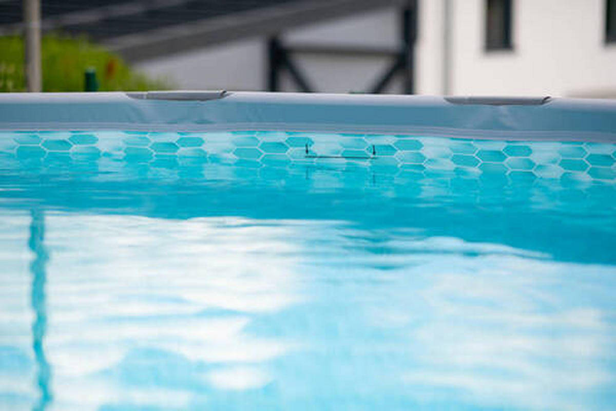 POOL PGP4001852B-AN 549/132 cm  - Anthrazit, KONVENTIONELL, Kunststoff (549/132cm) - Ambia Garden