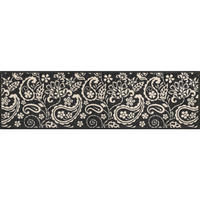 COVORAȘ DE INTRARE 35/120 cm  - negru, Konventionell, plastic/textil (35/120cm) - wash+dry