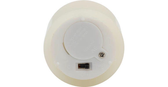 TEELICHT MIT LED  - Creme, LIFESTYLE, Kunststoff/Paraffin (4,5/2,5cm) - Ambia Home