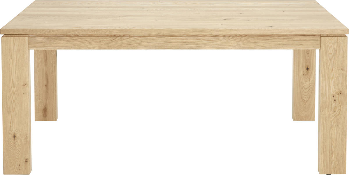 ESSTISCH in Holz 180/95/77 cm  - Eichefarben, Natur, Holz (180/95/77cm) - Valnatura