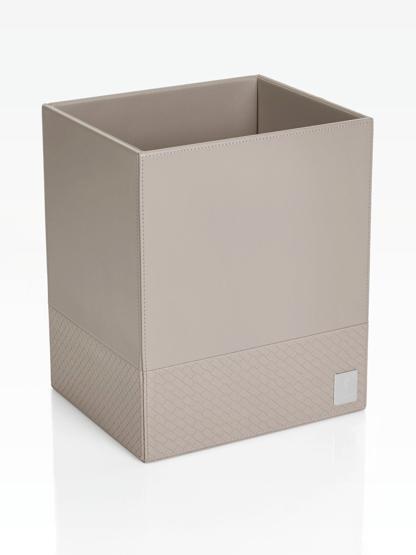 PAPIERKORB  Kunststoff  - Beige/Grau, Design, Kunststoff (25/30/21cm) - Joop!