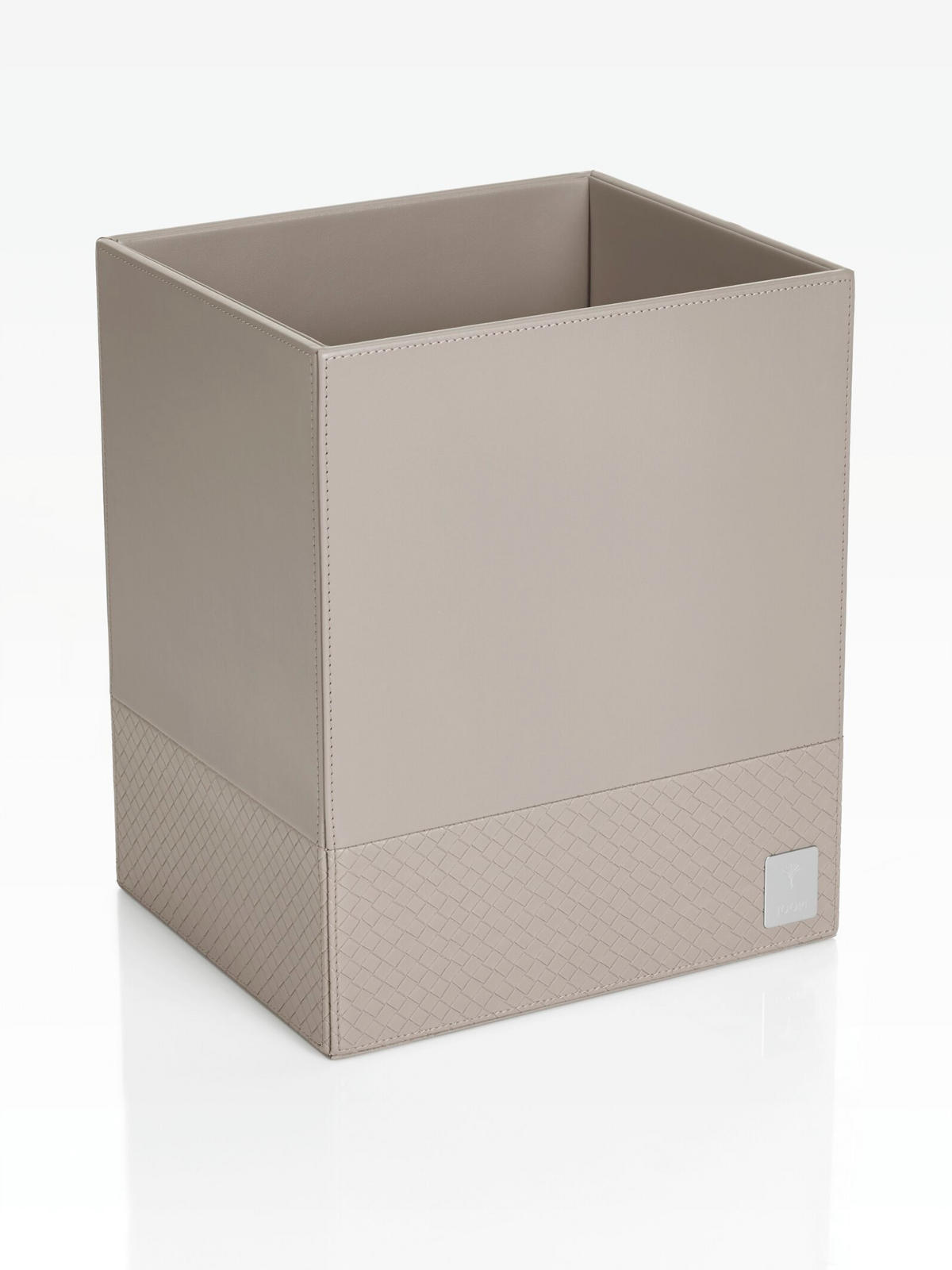 PAPIERKORB  - Beige/Grau, Design, Kunststoff (25/30/21cm) - Joop!