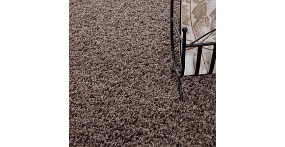 HOCHFLORTEPPICH 120 cm Life 1500  - Taupe, KONVENTIONELL, Textil (120cm) - Novel