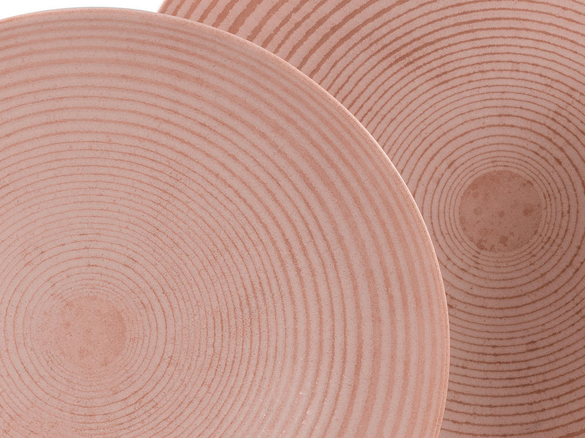 JÍDELNÍ SOUPRAVA, kamenina - růžová, Basics, keramika - Creatable