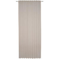 FERTIGVORHANG transparent  - Sandfarben, Basics, Textil (140/245cm) - Esposa