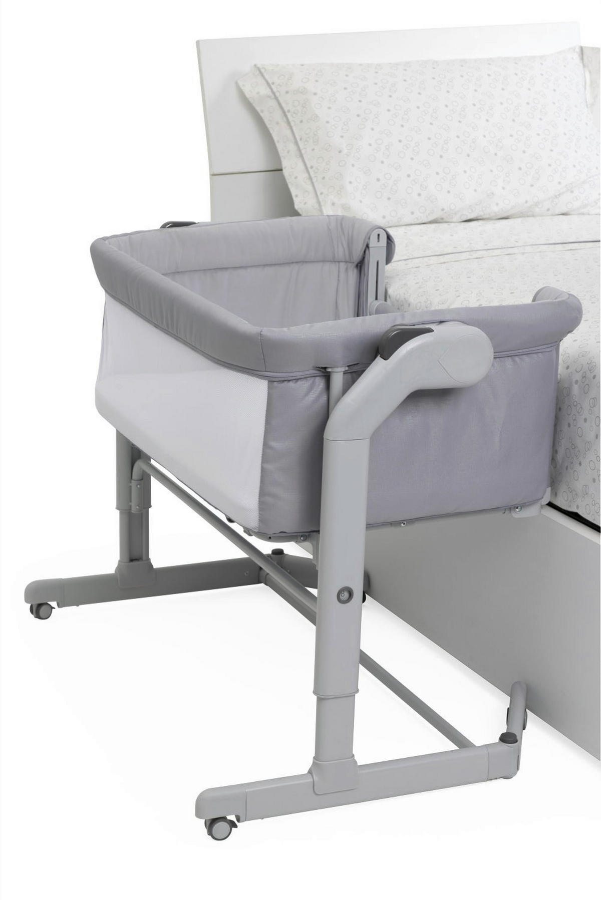 BEISTELLBETT NEXT2ME MAGIC EVO   - Grau, Basics, Textil/Metall (99/73,5/64/80cm) - Chicco