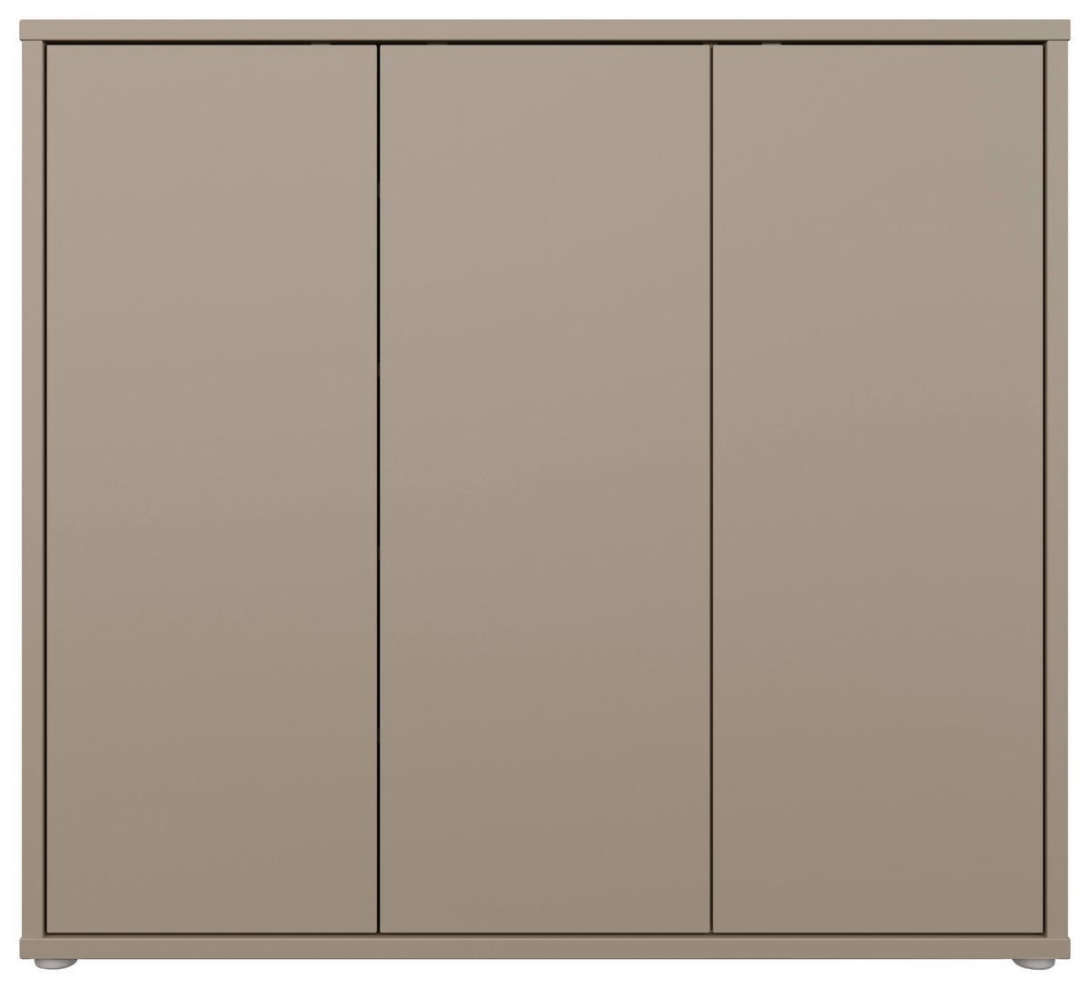 SCHUHSCHRANK  in 109,2/99,1/34,9 cm  - Taupe/Grau, MODERN, Holzwerkstoff/Kunststoff (109,2/99,1/34,9cm) - Carryhome
