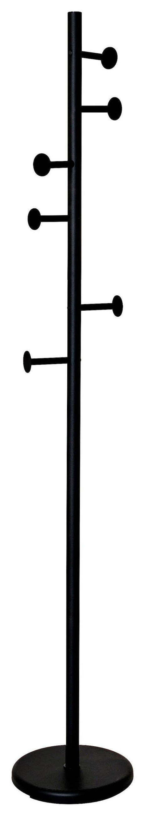 VÄGGHÄNGARE 50/160/11,5 cm  - svart, Basics, metall (50/160/11,5cm) - Best Price