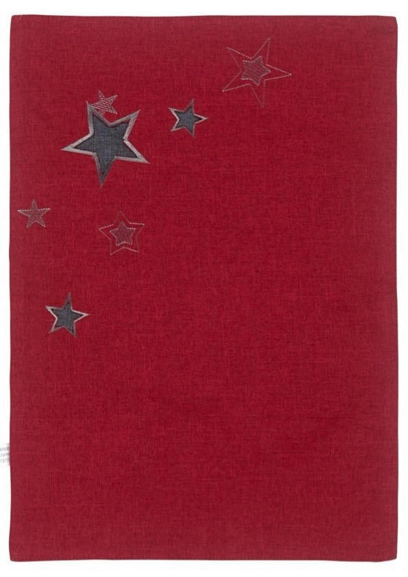 TISCHSET Textil Rot 35/50 cm - Rot, Basics, Textil (35/50cm) - X-Mas