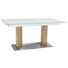 ESSTISCH in Glas, Holz, Metall 180(240)/100/77 cm - Edelstahlfarben/Eichefarben, Design, Glas/Holz (180(240)/100/77cm) - Dieter Knoll ESSTISCH in Glas, Holz, Metall 180(240)/100/77 cm - Edelstahlfarben/Eichefarben, Design, Glas/Holz (180(240)/100/77cm) - Dieter Knoll