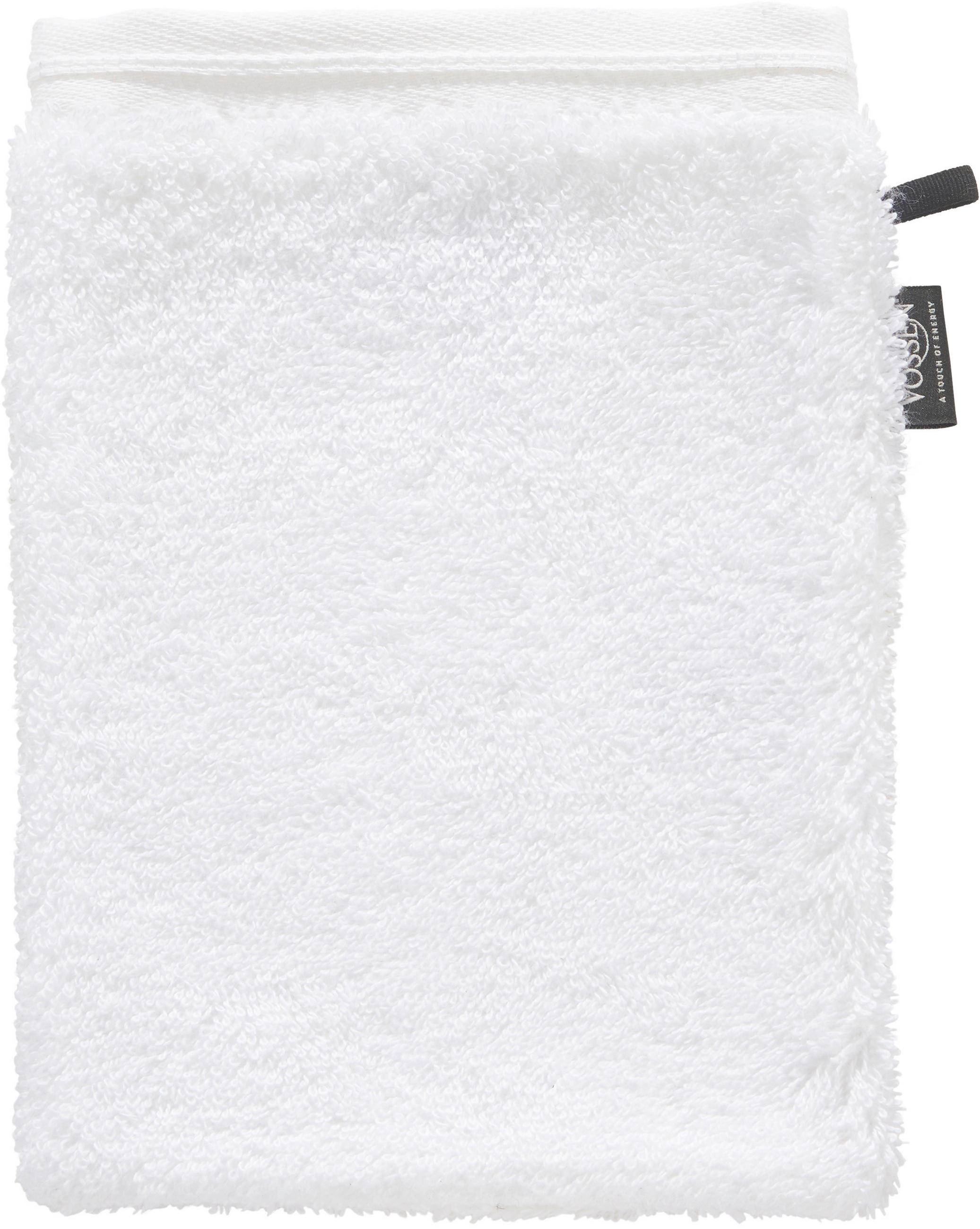 Thumbnail - Vossen Waschlappen Vegan Life, Weiß, Textil, Uni, 22x16 cm, Made in Austria, Oeko-Tex® Standard 100, Oeko-Tex® Made IN G...