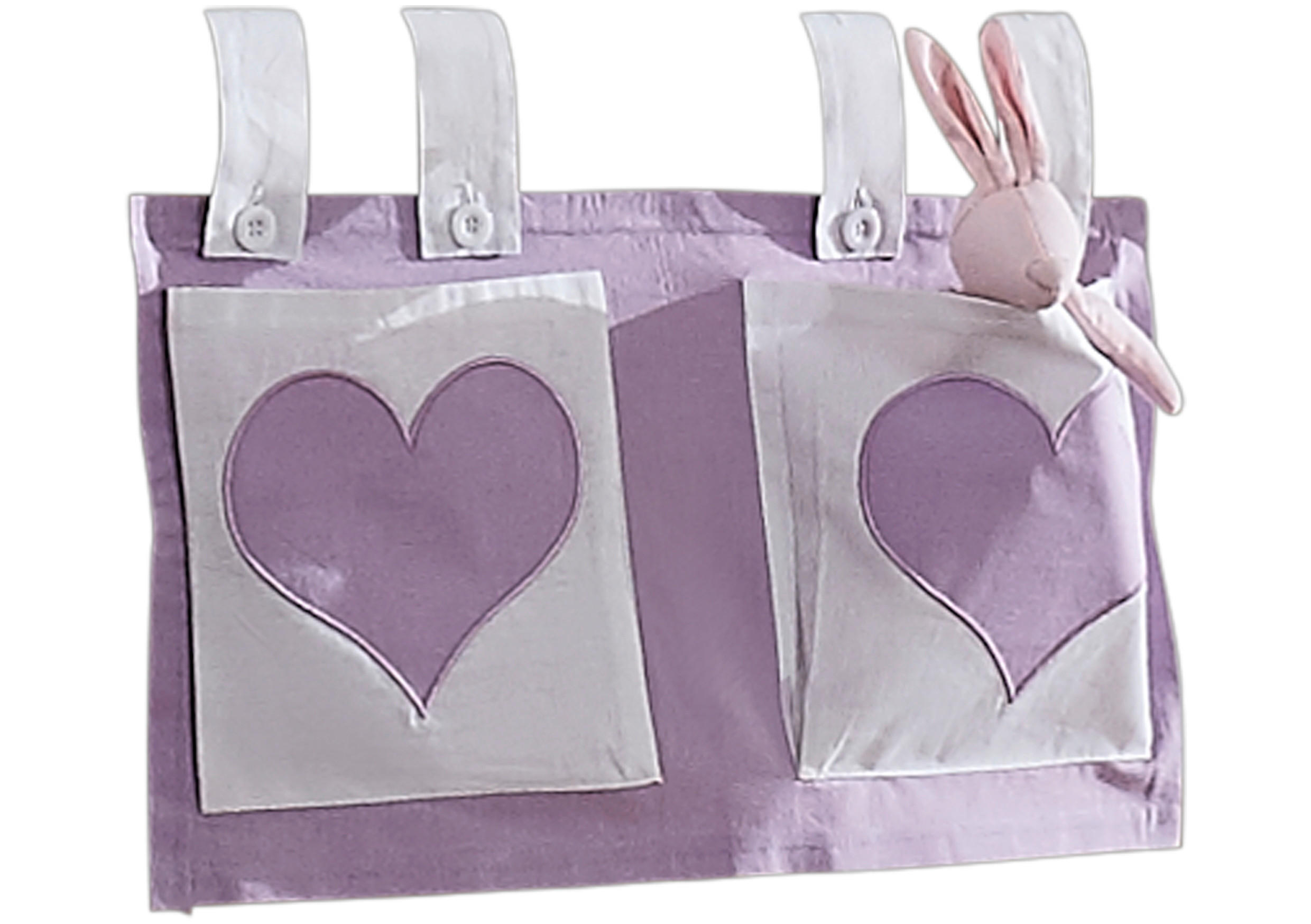 BUZUNAR DE PAT - liliachiu/alb, Design (50/28/2cm) - MID.YOU