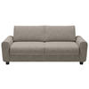 SCHLAFSOFA Webstoff Hellbraun  - Hellbraun/Schwarz, Design, Kunststoff/Textil (203/69-82/99cm) - Welnova