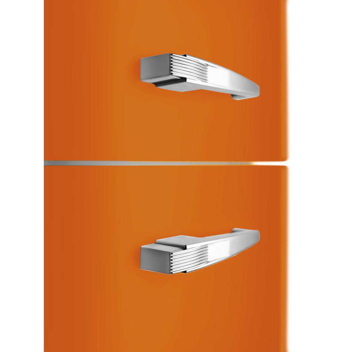 KÜHL-GEFRIER-KOMBINATION 60/196,8/72,8 cm FAB32ROR6  - Orange, Basics, Metall (60/196,8/72,8cm) - SMEG