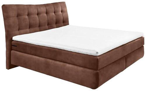 BOXSPRINGBETT 180/200 cm  in Kupferfarben  - Schwarz/Kupferfarben, Basics, Holzwerkstoff/Kunststoff (180/200cm) - Esposa