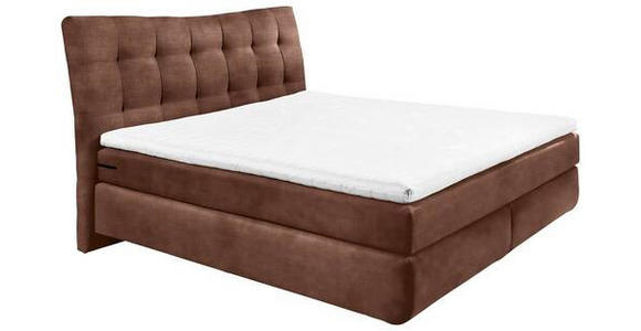 BOXSPRINGBETT 180/200 cm  in Kupferfarben  - Schwarz/Kupferfarben, Basics, Holzwerkstoff/Kunststoff (180/200cm) - Esposa