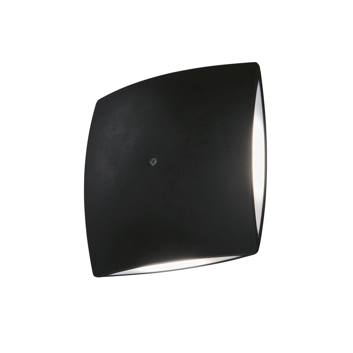 AKKU-WANDLEUCHTE - Schwarz, Konventionell, Metall (28/28cm)