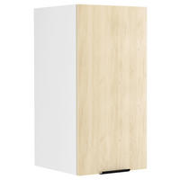 KÜCHENOBERSCHRANK 30/60/31 cm  in Weiß, Honigeiche  - Honigeiche/Schwarz, Trend, Holzwerkstoff/Kunststoff (30/60/31cm) - MID.YOU